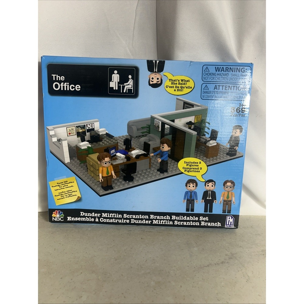 The Office Dunder Mifflin Scranton Branch Construction Set (369 Pieces)